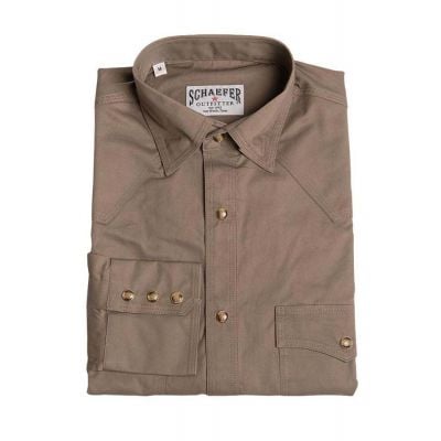 Schaefer Abilene Texas Twill Snap Shirt