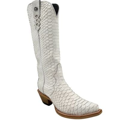 Tanner Mark Women's Python Complete Matte Western Boot