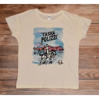 Tasha Polizzi Ladies Title Graphic Tee