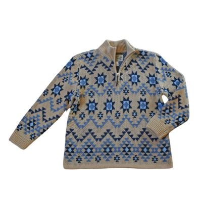Tasha Polizzi Men's Rowan Pullover - Beige