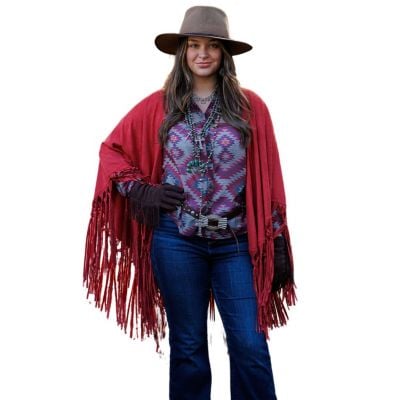 Tasha Polizzi Sierra Shawl - Rose