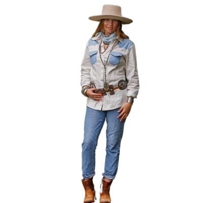 Tasha Polizzi Virginia Shirt - White