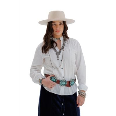 Tasha Polizzi Women's White Abilene Shirt