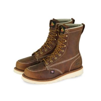 Thorogood American Heritage Steel Toe Wedge Sole Work Boot