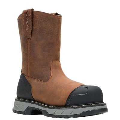 Wolverine Men's ReForce EnergyBound Welt Heavy Duty Wellington CarbonMax Work Boot - Brown