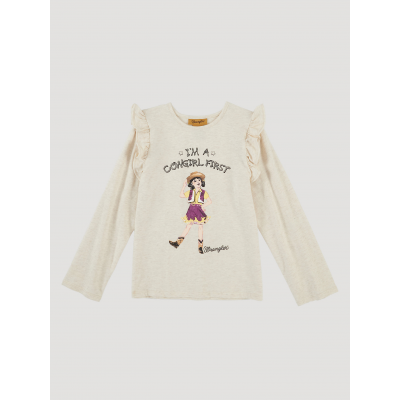 Wrangler Girls Long Sleeve Graphic Tee 