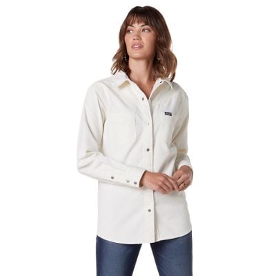 Wrangler Ladies Long Sleeve Western Shirt