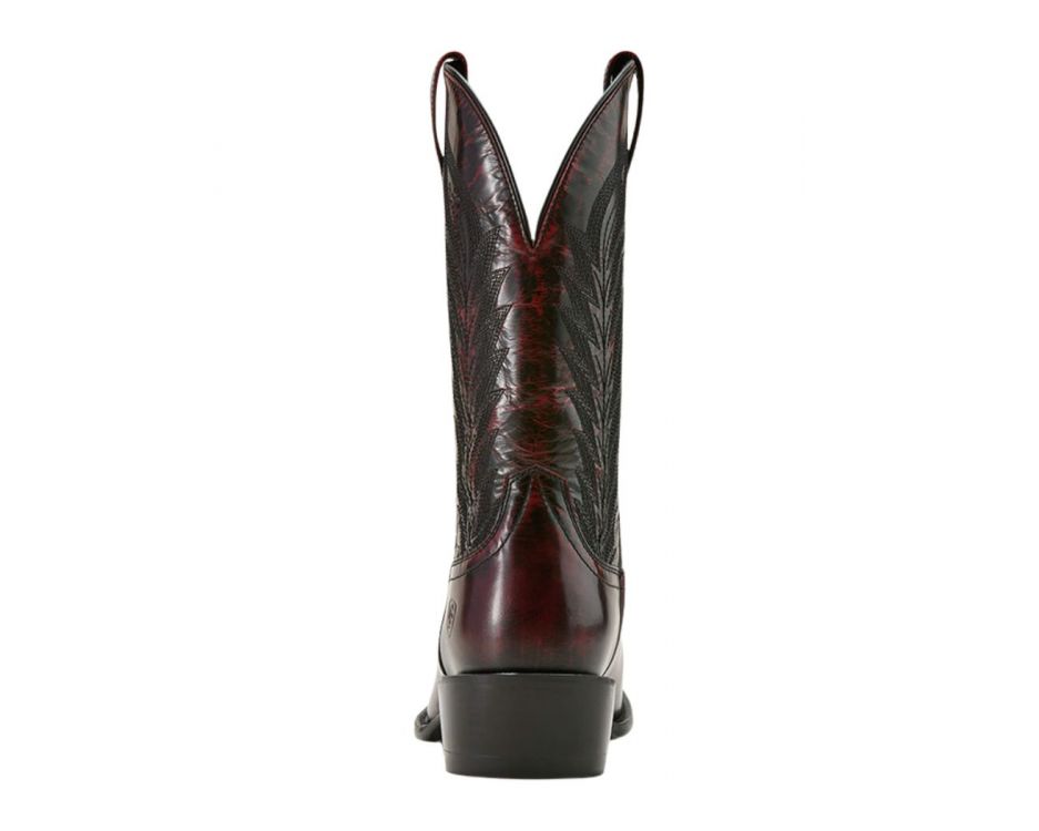 Ariat Men\'s Black and Red Rain Boots Kelmarsh Shortie Rubber Boot | Ariat main image 4