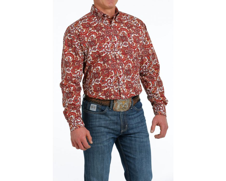 Mens L/S Print,Mtw1105523