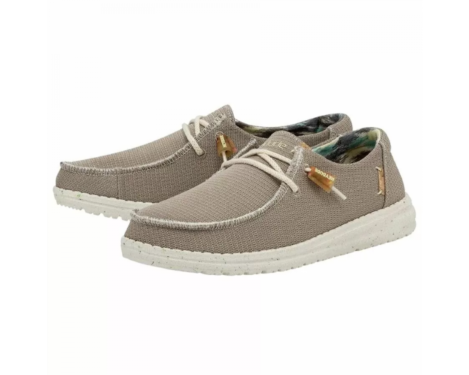 Tênis Hey Dude Wendy Chambray Feminino - Conforto E Leveza
