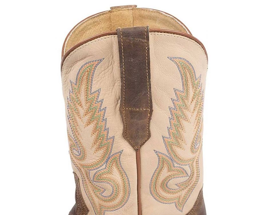 Ivory Cowhide / Mad Brown Goat,Wr0006-2,R.Watson