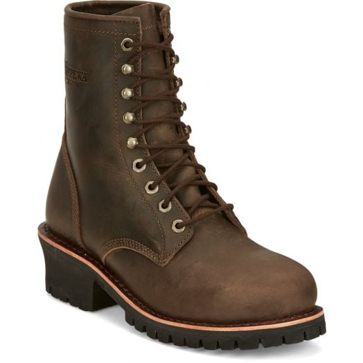 Chippewa Men's Classic 8" Lace-Up Composite Toe Work Boot