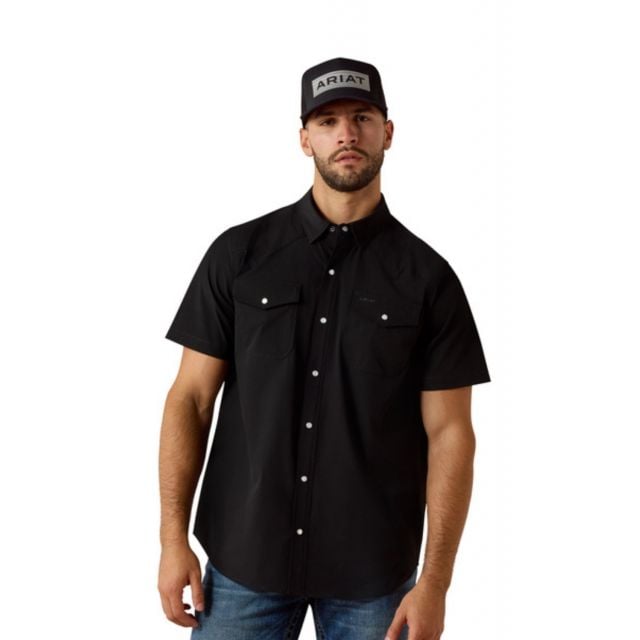 Ariat Men's Black Frontier VenTEK Snap Shirt
