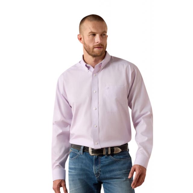 Ariat Men's Rhapsody Wrinkle Free Pinpoint Oxford Classic Fit Shirt