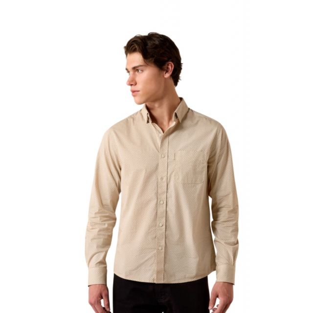 Ariat Men's White Modern Slim Fit Shirt