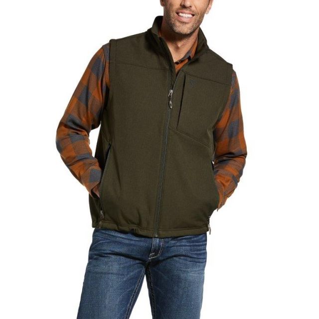 Ariat Vernon 2.0 Olive Softshell Vest
