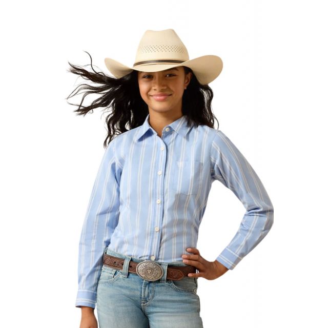 Ariat Youth Blue Kirby Shirt