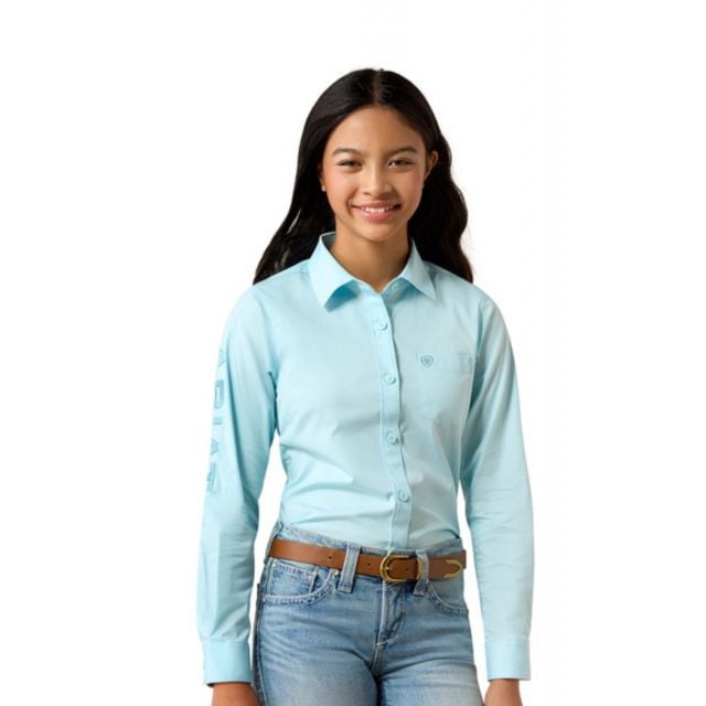 Ariat Youth Blue Kirby Shirt