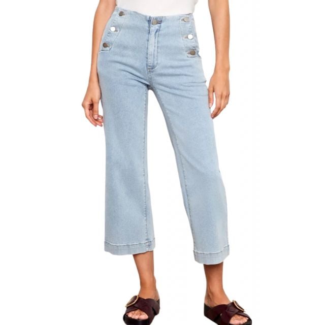 Charlie B Womens Stretch Denim Pants