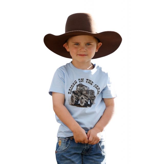 Cinch Infant Boy's Blue Short Sleeve Shirt