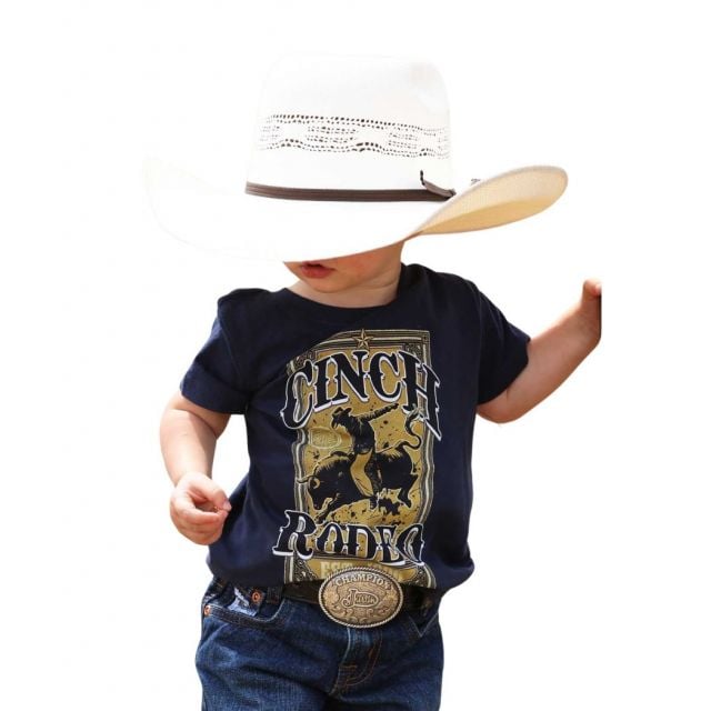 Cinch Infant Boy's Navy Short Sleeve Tee