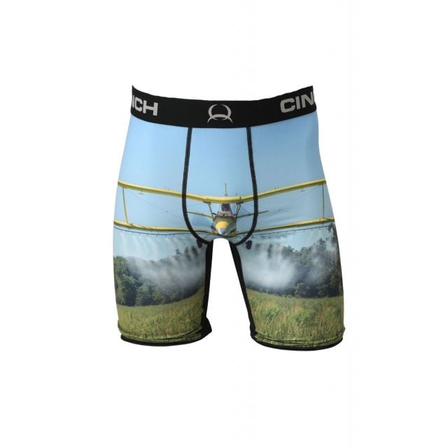 Cinch Men's 9" Crop Duster Boxer Briefs