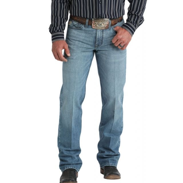 Cinch Men's Grant Medium Stone Jeans