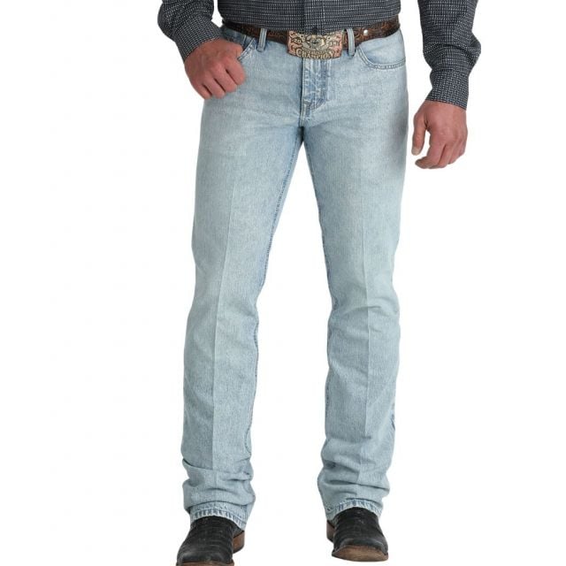 Cinch Men's Ian Mid Rise Slim Fit Boot Cut Jean