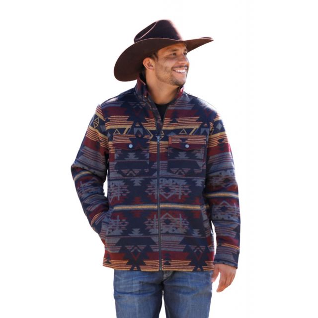 Cinch Men's (matching boys) Charcoal Sweater Knit Shirt Jacket