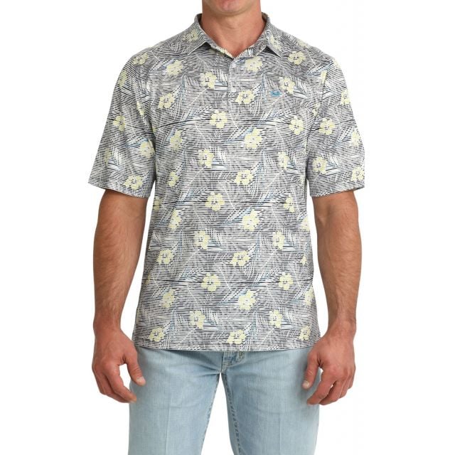 Cinch Men's Multi Short Sleeve Arenaflex Polo