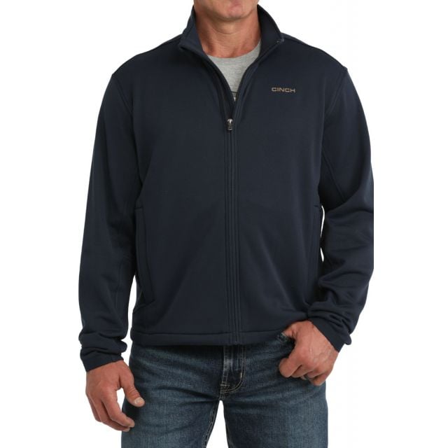 Cinch Men's Navy Knit Jacket