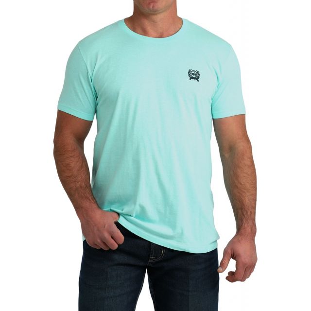Cinch Men's Short Sleeve Charcoal Graphic Tee