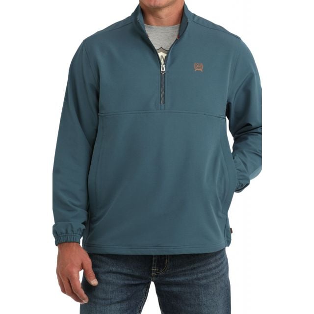 Cinch Men's Teal Windbreaker