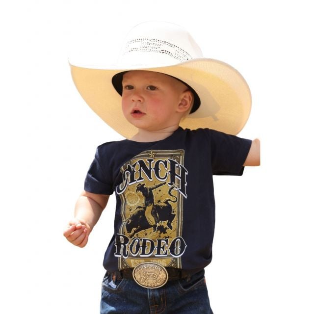 Cinch Toddler Boy's Navy Short Sleeve Tee