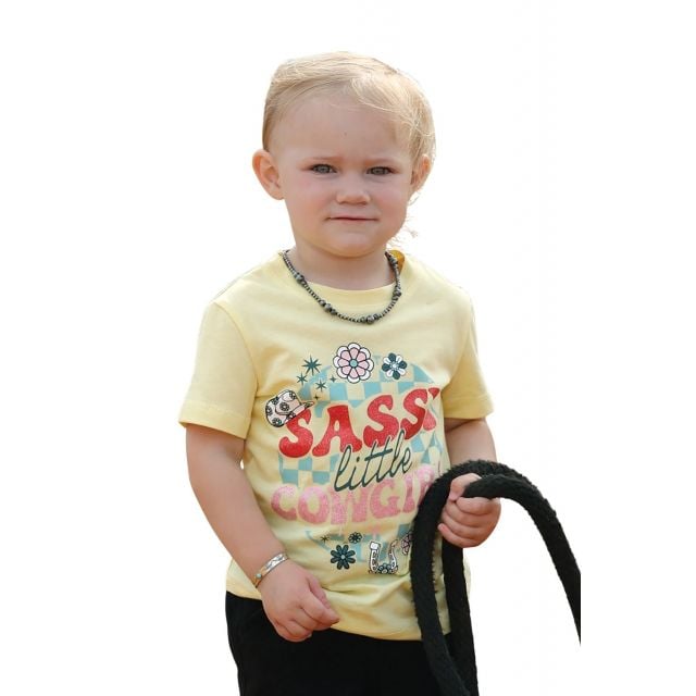 Cruel Denim Girl's Toddler Yellow T-Shirt