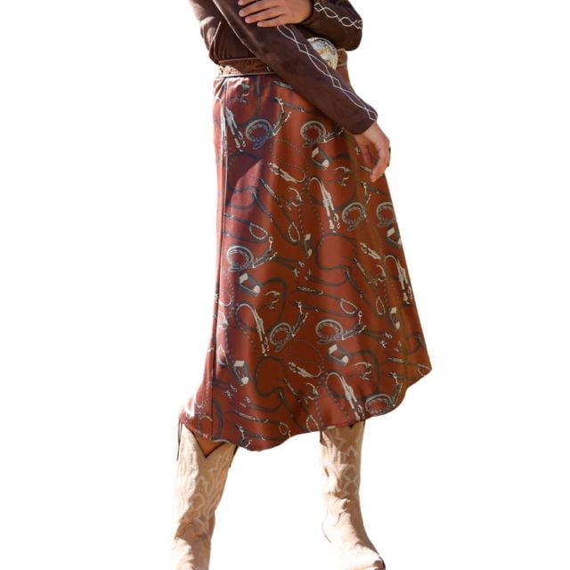 Cruel Denim Women's Burgundy Skirt