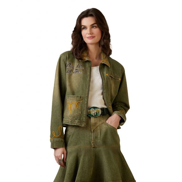 Double D Ranch Olive Root'n Toot'n Jacket