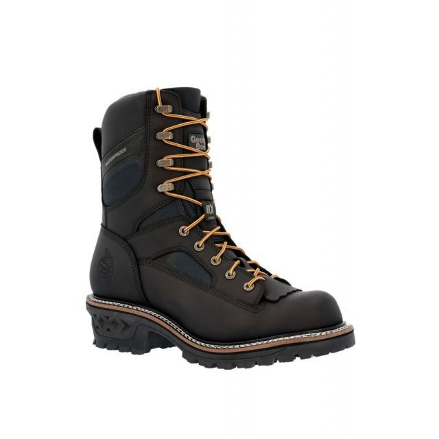 Georgia Men's Black LTX Logger Composite Toe Work Boot