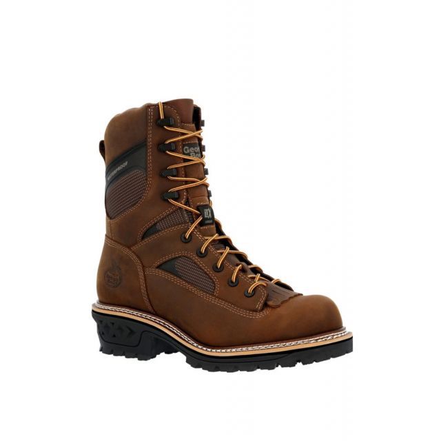 Georgia Men's Brown LTX Logger Composite Toe Work Boot