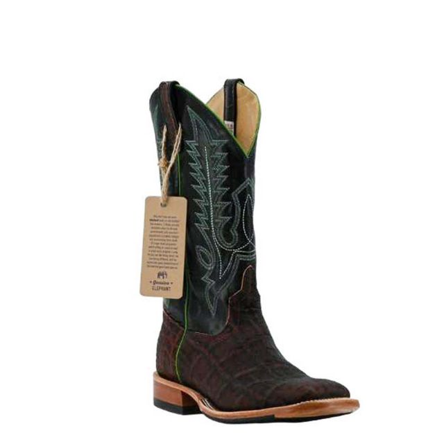 Kleinschmidt's Original Anderson Bean Bark Vintage Elephant Western Boots
