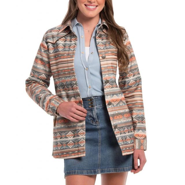 Madison Creek Women's Katie Shirt Jacket - Palo Duro Canyon