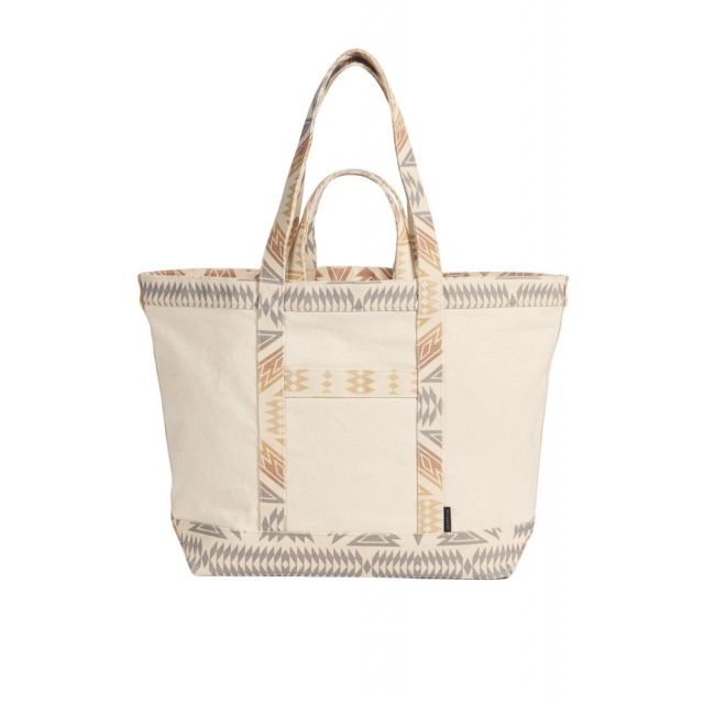 Pendleton Astoria Ponderosa Brick Canvas Medium Tote