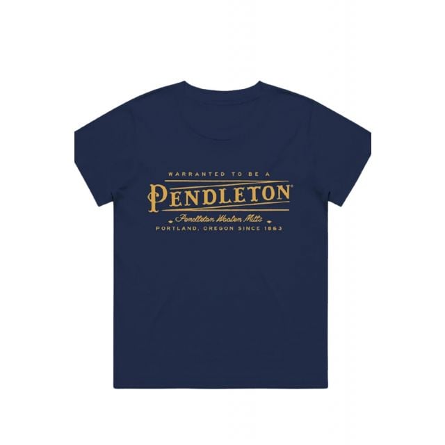 Pendleton Women's Navy Pendleton Logo Graphic Tee