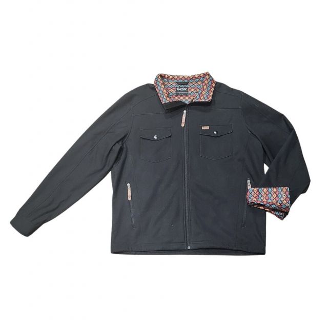 Red Dirt Men's Fleece Lined Jacket - Black