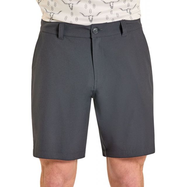 Rock & Roll Men's Black Solid Chino Shorts