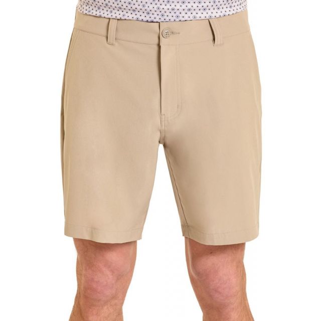 Rock & Roll Men's Khaki Solid Chino Shorts