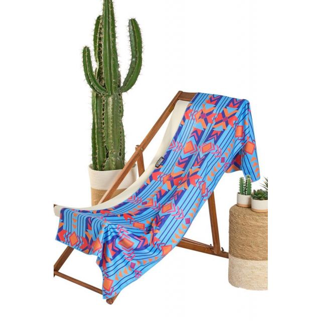 Rock & Roll Sapphire Aztec Microfiber Towel
