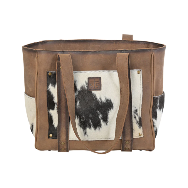 STS Ranchwear Classic Cowhide Trinity Tote