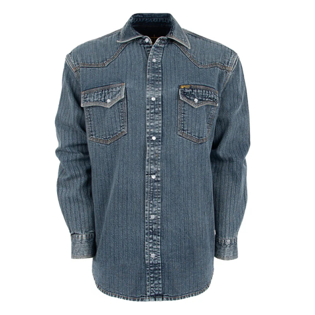 STS Ranchwear Men's Blue Duke Denim Shirt