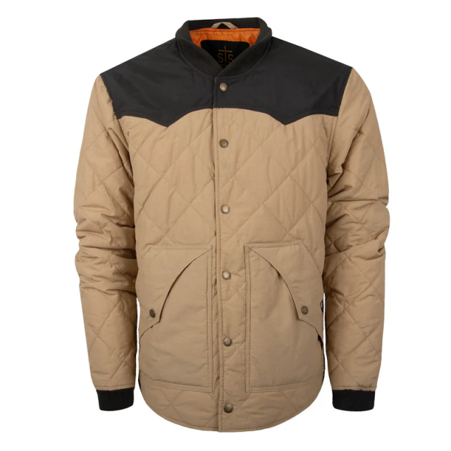 STS Ranchwear Men's Khaki Pagosa Jacket